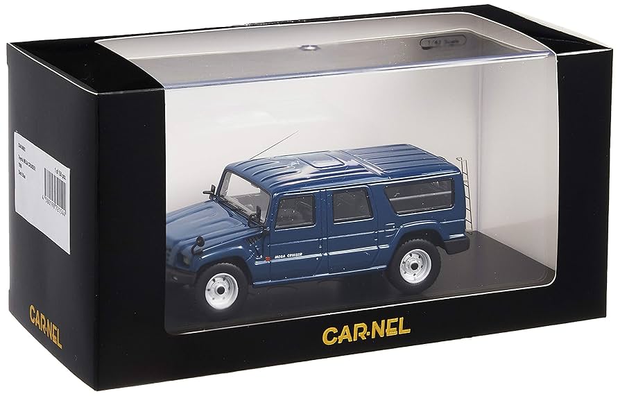 レア❗️ミニカー 1/43 カーネル トヨタ メガクルーザー 150台限定生産 Amazon | CARNEL 1/43 トヨタ メガクルーザー 1996 Dark blue